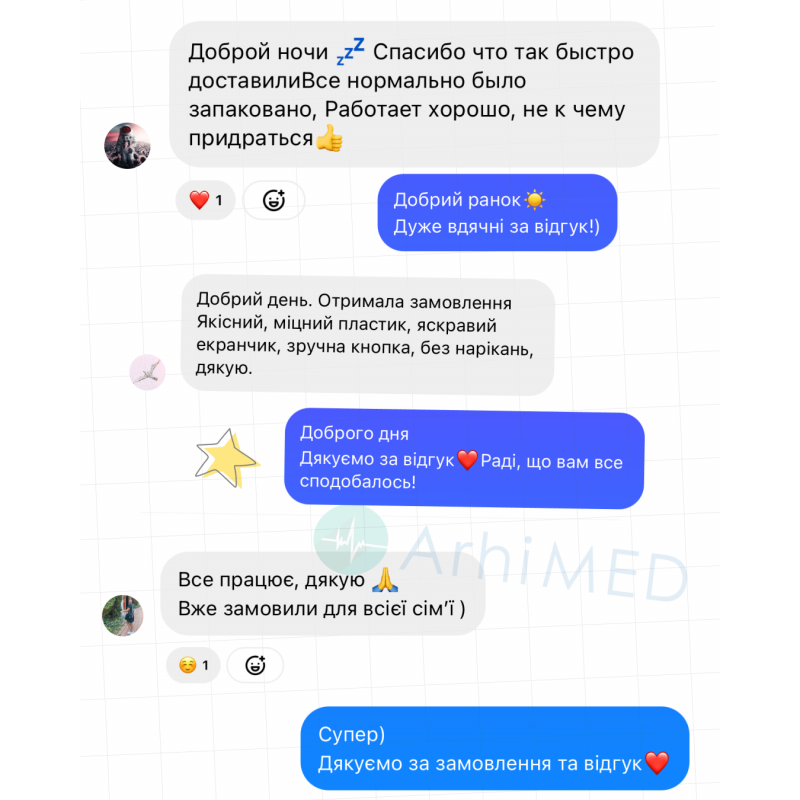 Пульсоксиметр ArhiMED PulsePro X1