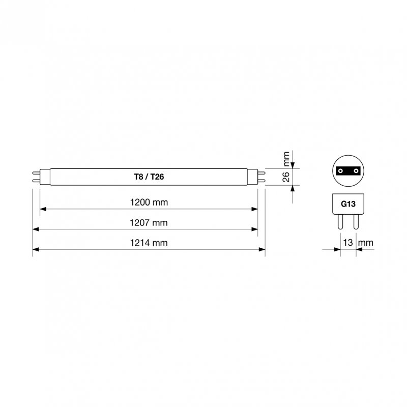 BactoSfera BS 36W T8/G13