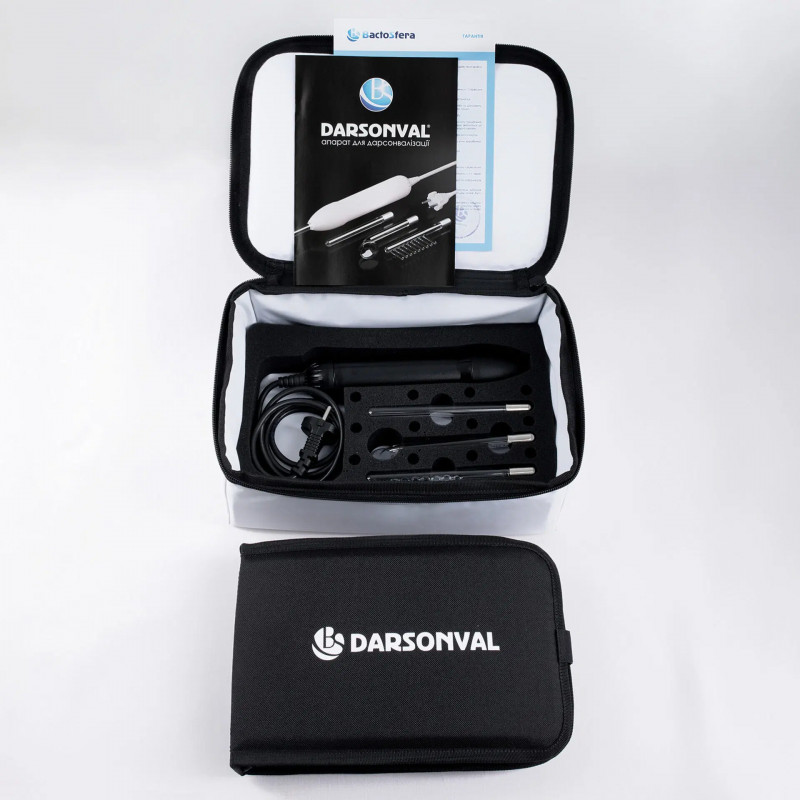 BactoSfera DARSONVAL Black з сумкою і набором електродів (17 шт)