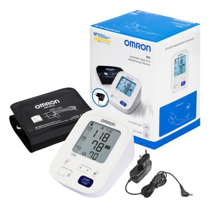OMRON M3 з адаптером