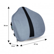 Ортопедична подушка під спину - Сorrect Line Max Correct Shape® сірий