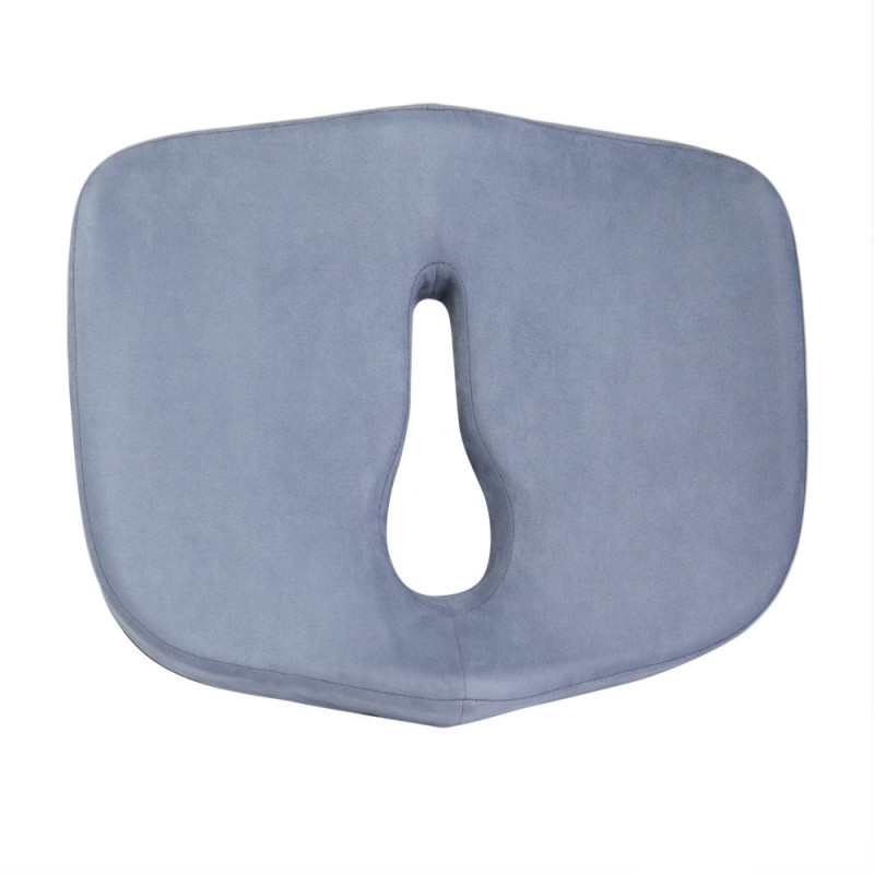 Ортопедична подушка для сидіння Max Comfort, Correct Shape®. Подушка від геморою, простатиту, подагри сірий