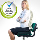 Ортопедична подушка для сидіння - Max Comfort, Correct Shape®. Подушка від геморою, простатита, подагри смарагдовий