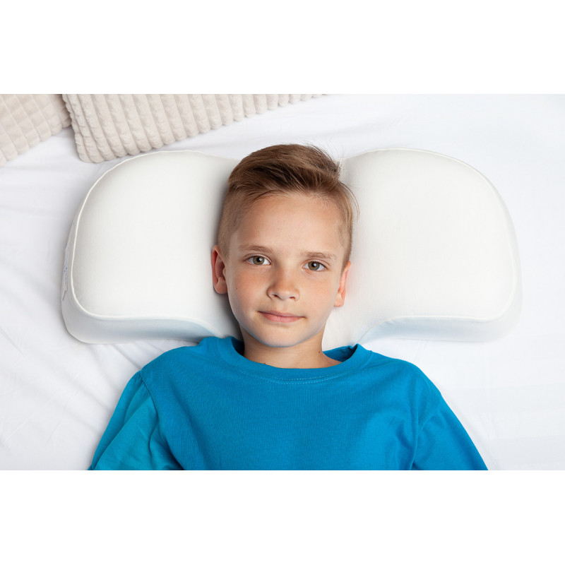Ортопедична подушка для сну Family Dream® розмір M (clothing: XS - S) молочний