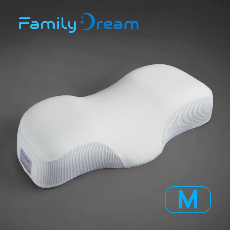 Ортопедична подушка для сну Family Dream® розмір M (clothing: XS - S) молочний