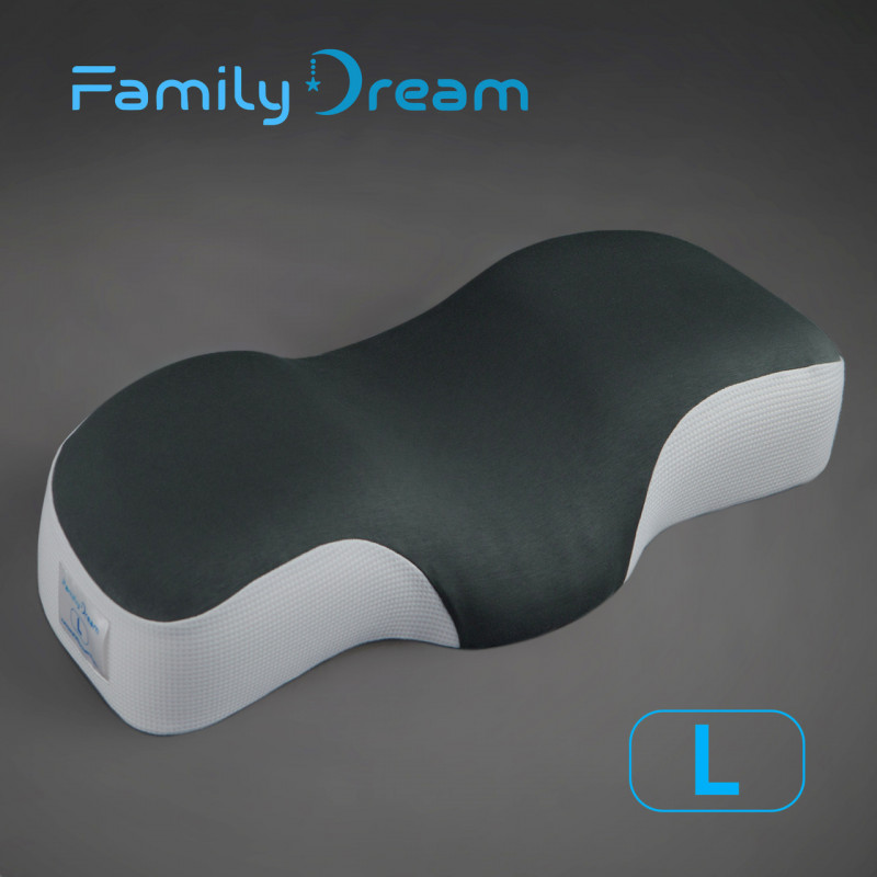 Ортопедична подушка для сну Family Dream® розмір L (clothing: M - L) темна олива