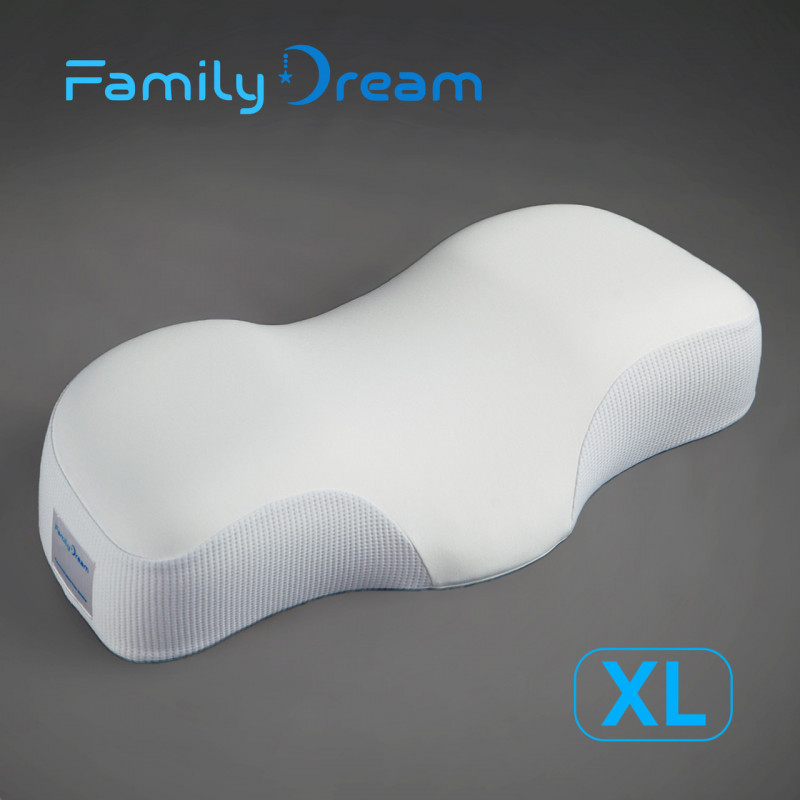 Ортопедична подушка для сну Family Dream® розмір XL (clothing: XL - XXXL) молочний
