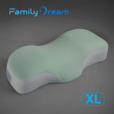 Ортопедична подушка для сну Family Dream® розмір XL (clothing: XL - XXXL) м'ята