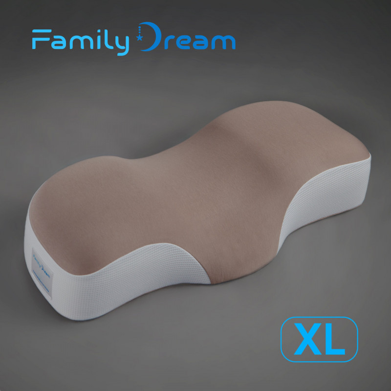 Ортопедична подушка для сну Family Dream® розмір XL (clothing: XL - XXXL) капучино