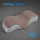 Ортопедична подушка для сну Family Dream® розмір XL (clothing: XL - XXXL) капучино