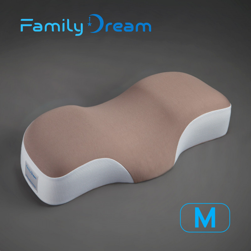 Ортопедична подушка для сну Family Dream® розімр M (clothing: XS - S) капучино