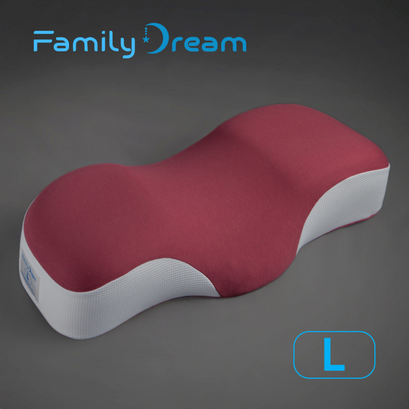 Ортопедична подушка для сну Family Dream® розімр L (clothing: M - L) теракотовий