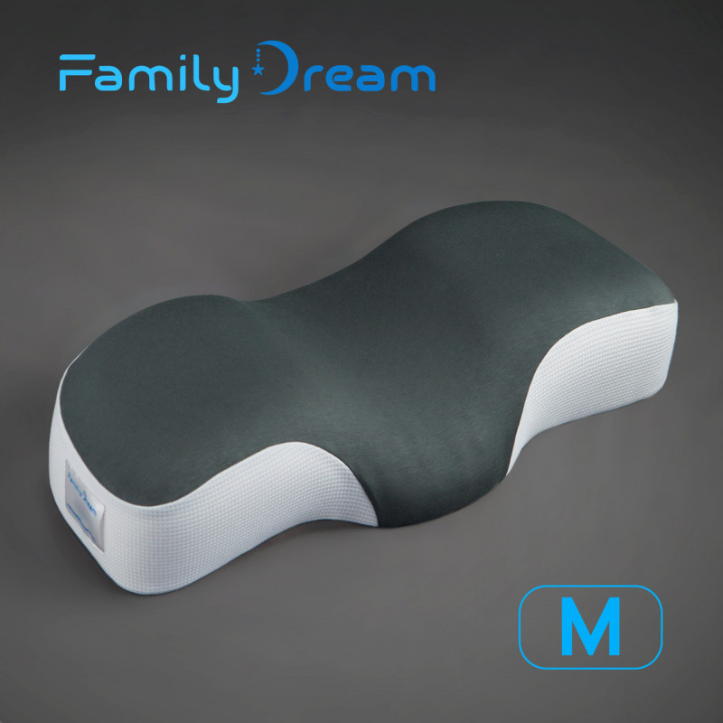 Ортопедична подушка для сну Family Dream® розмір M (clothing: XS - S) темна олива