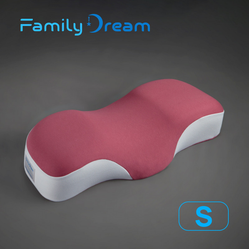 Дитяча ортопедична подушка для сну Family Dream® S (зріст користувача 135-145 см) Вік 10-13 років теракотовий