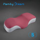 Дитяча ортопедична подушка для сну Family Dream® S (зріст користувача 135-145 см) Вік 10-13 років теракотовий