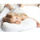 Дитяча ортопедична подушка для сну Family Dream® XXS (зріст 110-125 см) Вік 3-7 років молочний