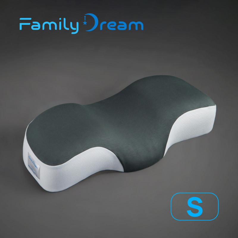 Дитяча ортопедична подушка для сну Family Dream® S (зріст користувача 135-145 см) Вік 10-13 років темна олива