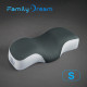 Дитяча ортопедична подушка для сну Family Dream® S (зріст користувача 135-145 см) Вік 10-13 років темна олива