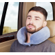 Ортопедична подушка бублік для мандрівок Good Travel, Correct Shape® блакитний