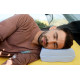Похідна компактна ортопедична подушка для сну Travel Pillow, Correct Shape® (розмір L) блакитний