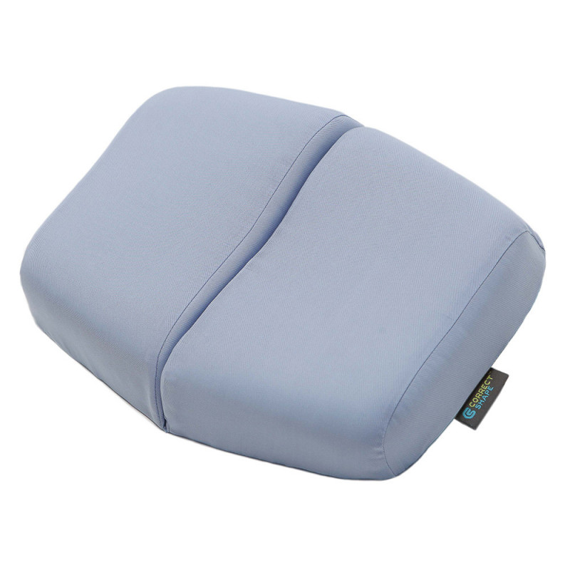 Похідна компактна ортопедична подушка для сну Travel Pillow, Correct Shape® (розмір ХL) блакитний