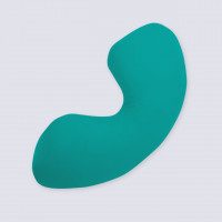 Ортопедична подушка між ніг SLEEP COMFORT MAX, Beauty Balance® смарагдовий (Тенсел)
