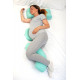 Ортопедична подушка між ніг SLEEP COMFORT MAX, Beauty Balance® смарагдовий (Тенсел)