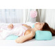 Подушка ортопедична під поперек для сну Roller Pillow Back (тенсел) Beauty Balance® блакитний