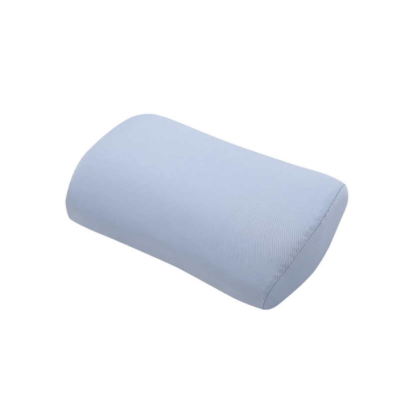 Подушка ортопедична під поперек для сну Roller Pillow Back (тенсел) Beauty Balance® блакитний