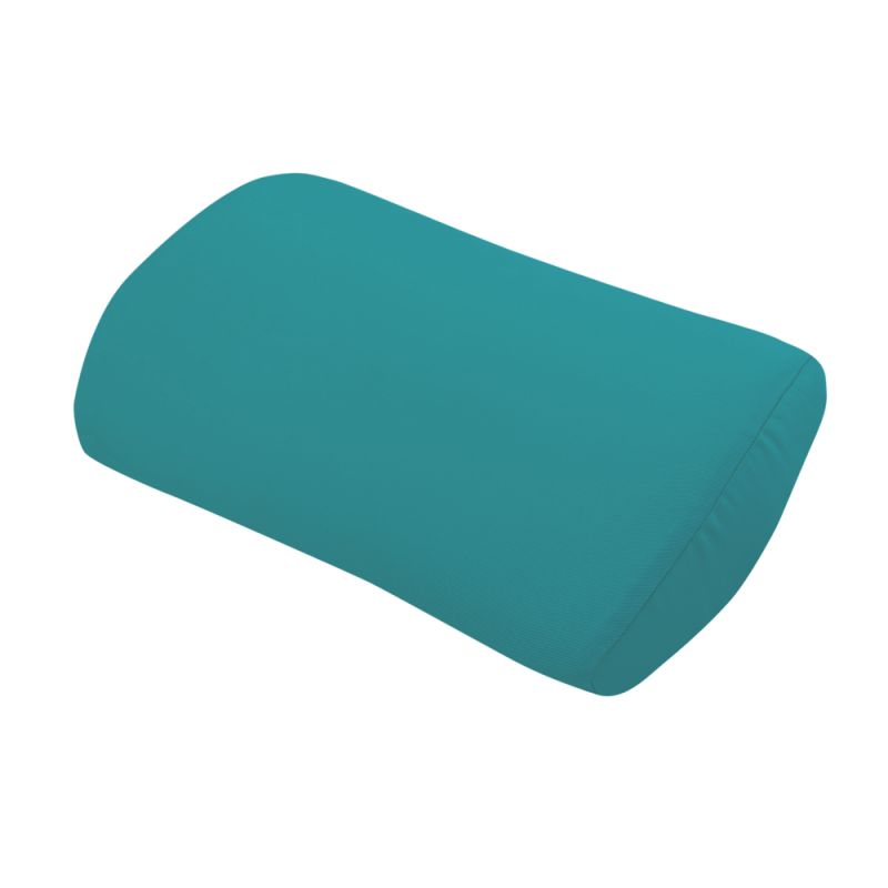 Подушка ортопедична під поперек для сну Roller Pillow Back (тенсел) Beauty Balance® смарагдовий