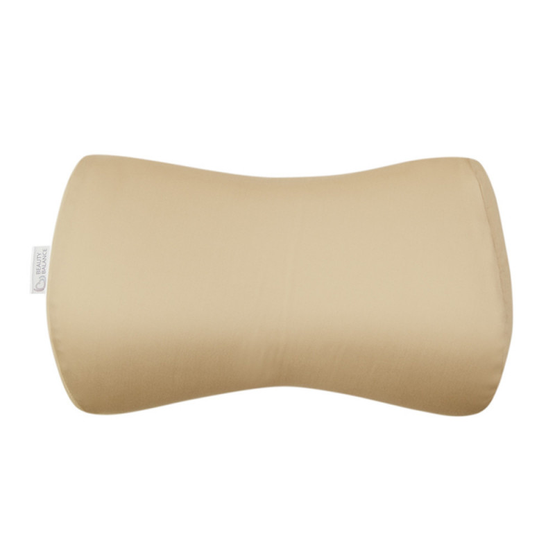 BEAUTY SET - ортопедична подушка для сну на животі Beauty Balance® (Roller PILLOW №2) тенсел бежевий