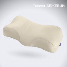 Ортопедична подушка Beauty Balance® наволочка ТЕНСЕЛ проти зморшок сну та ранкової набряклості, бежевий