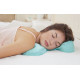 Комплект BEAUTY SET - ортопедичні подушки для сну на животі Beauty Balance® (Face Pillow №1 & Roller Pillow №2) тенсел блакитний