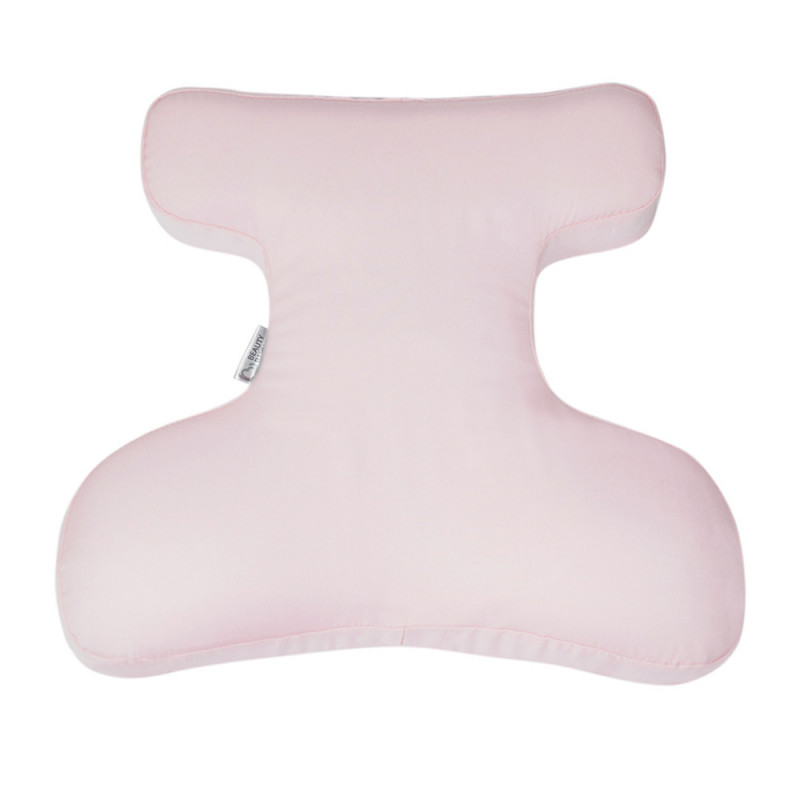 BEAUTY SET - ортопедична подушка для сну под голову Beauty Balance® (FACE PILLOW №1) тенсел, пудра