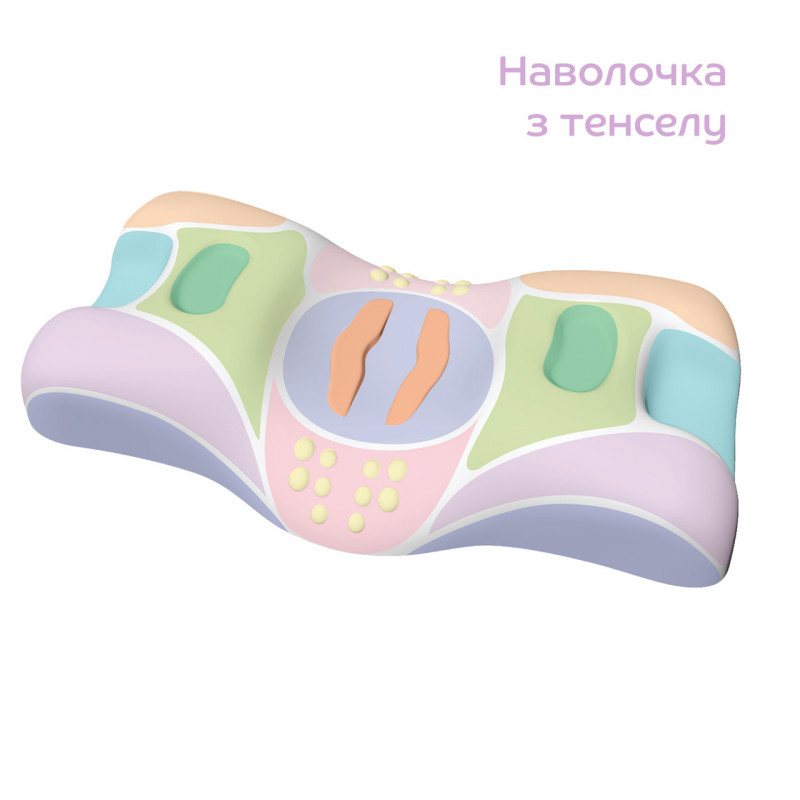 Ортопедична подушка Beauty Balance® наволочка ТЕНСЕЛ від зморшок сну та ранкової набряклості, смарагд