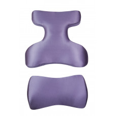 Комплект BEAUTY SET - ортопедичні подушки для сну на животі Beauty Balance® (Face Pillow №1 & Roller Pillow №2) шовк лаванда