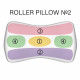 BEAUTY SET - ортопедична подушка для сну на животі Beauty Balance® (Roller PILLOW №2) тенсел смарагдовий