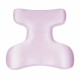 BEAUTY SET - ортопедична подушка для сну под голову Beauty Balance® (FACE PILLOW №1) шовк, пудра