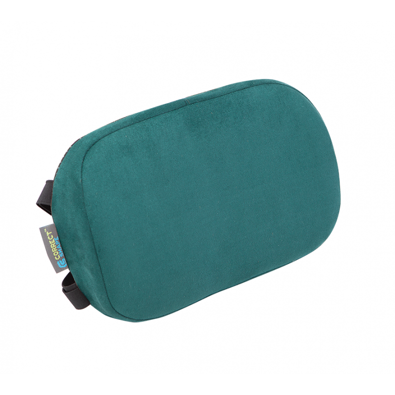 Дитяча ортопедична подушка під поперек School Comfort М2, Correct Shape® смарагд