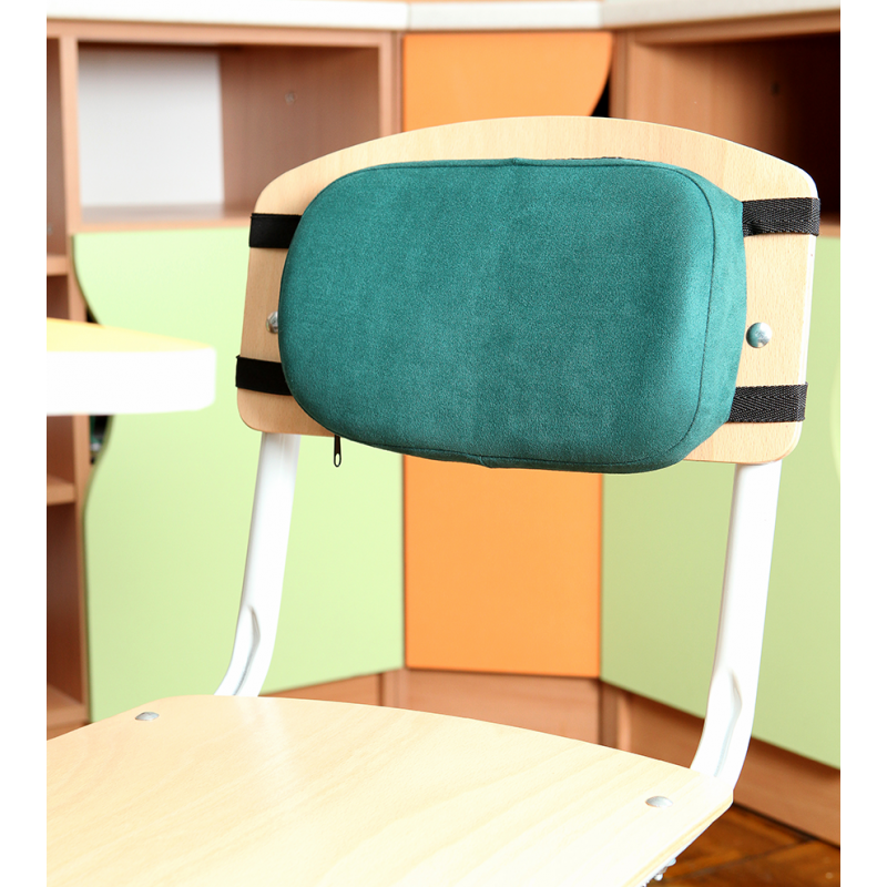 Дитяча ортопедична подушка під поперек School Comfort М2, Correct Shape® смарагд