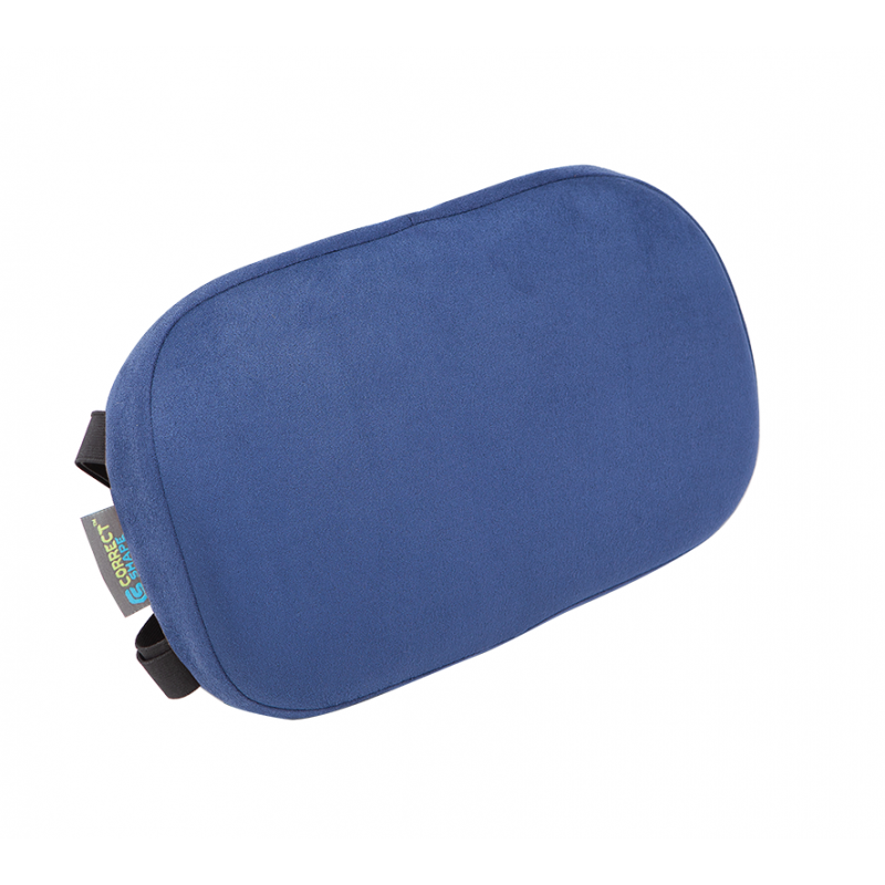 Дитяча ортопедична подушка під поперек School Comfort М2, Correct Shape® синій