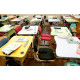 Комплект дитячих ортопедичних подушок для сидіння School Comfort, Correct Shape® (М1-M, М2), вік 10-15 років смарагд