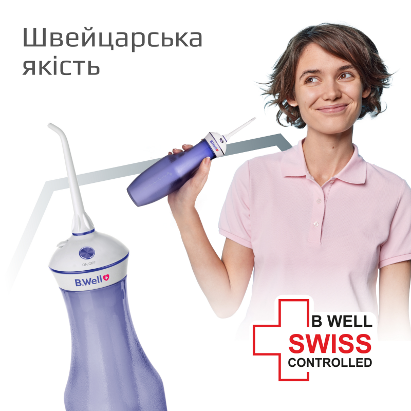 Портативний іригатор для ротової порожнини B.Well TH-917