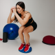 Балансувальна подушка Togu Dynair® Ballkissen® - 33 см (синя)