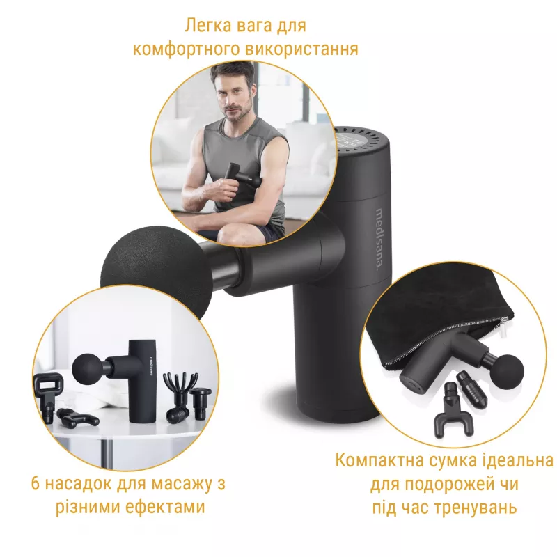 Ручний акумуляторний масажер для тіла та м'язів MG 150