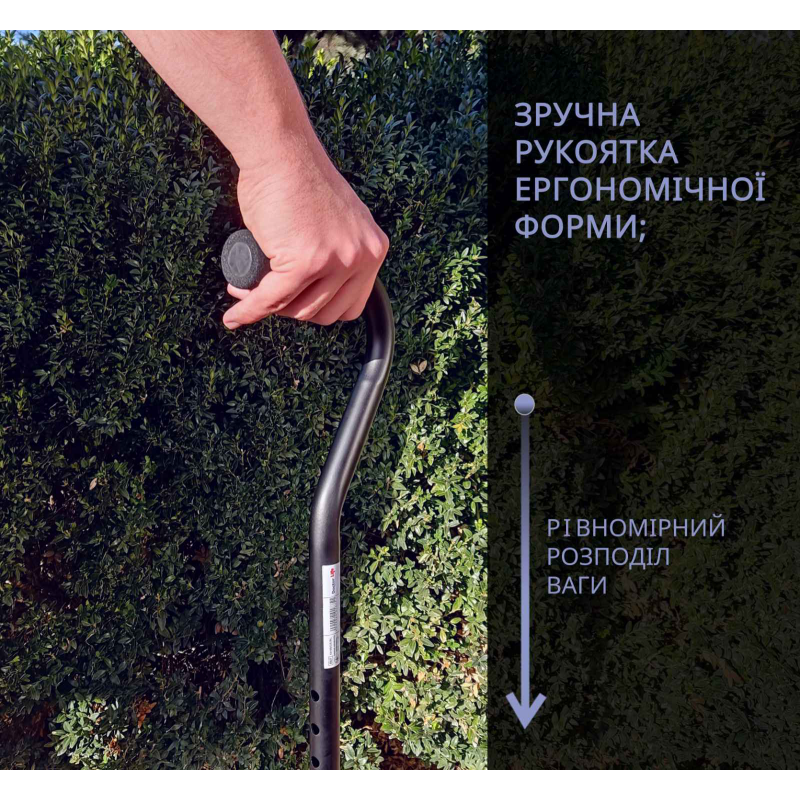 Тростина алюмінієва телескопічна Doctor Life 10100/C/E/BL чорний