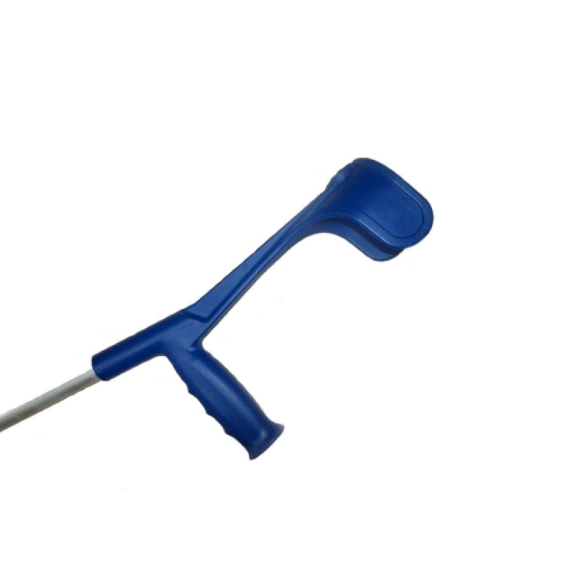 Підлокітна милиця Ossenberg Klassiker 230 DSK Extra Strong м'яка рукоятка синій