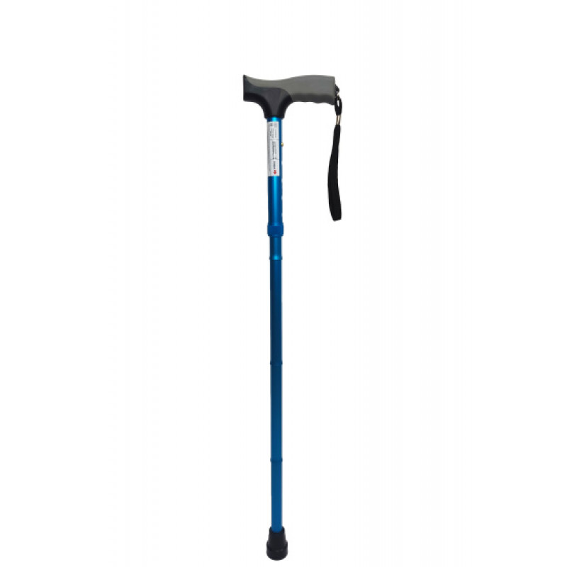 Тростина алюмінієва складна телескопічна Doctor Life 11874/F/SZ-BLU синій