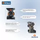 Армований колінний ортез з обмежувачем Orliman 94260