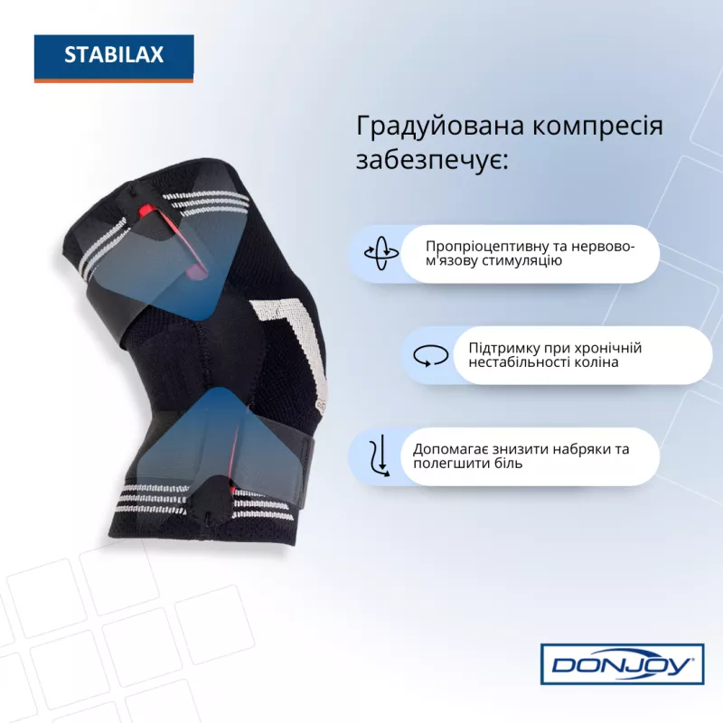 Напівжорсткий наколінник Stabilax